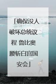 确保没人破坏总统议程 鲁比奥腰斩白宫国安会