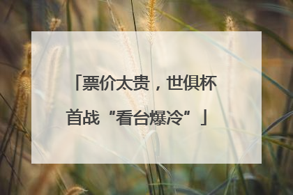 票价太贵，世俱杯首战“看台爆冷”