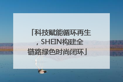 科技赋能循环再生，SHEIN构建全链路绿色时尚闭环
