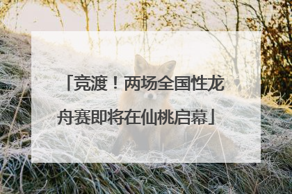竞渡！两场全国性龙舟赛即将在仙桃启幕