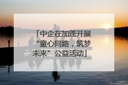 中企在加蓬开展“童心同路，筑梦未来”公益活动