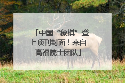 中国“象棋”登上顶刊封面！来自高福院士团队