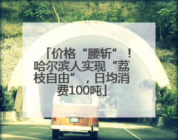 价格“腰斩”！哈尔滨人实现“荔枝自由”，日均消费100吨