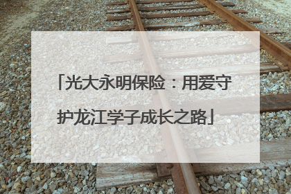 光大永明保险：用爱守护龙江学子成长之路
