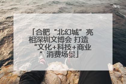 合肥“北幻城”亮相深圳文博会 打造“文化+科技+商业”消费场景