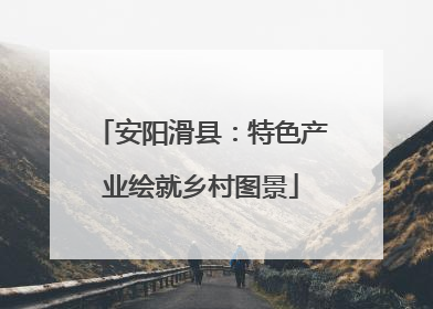 安阳滑县：特色产业绘就乡村图景