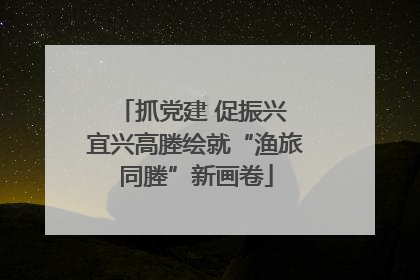 抓党建 促振兴 宜兴高塍绘就“渔旅同塍”新画卷