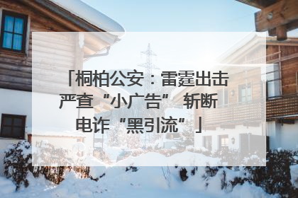 桐柏公安：雷霆出击严查“小广告” 斩断电诈“黑引流”