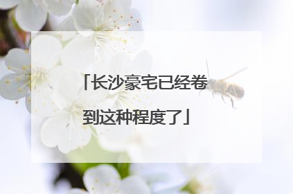 长沙豪宅已经卷到这种程度了