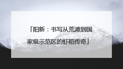 阳新：书写从荒滩到国家级示范区的虾稻传奇