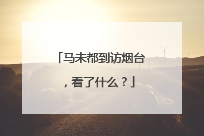 马未都到访烟台，看了什么？