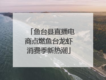 鱼台县直播电商点燃鱼台龙虾消费季新热潮