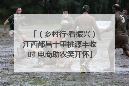 （乡村行·看振兴）江西都昌十里桃源丰收时 电商助农笑开怀