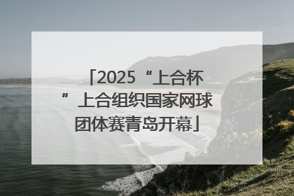 2025“上合杯”上合组织国家网球团体赛青岛开幕