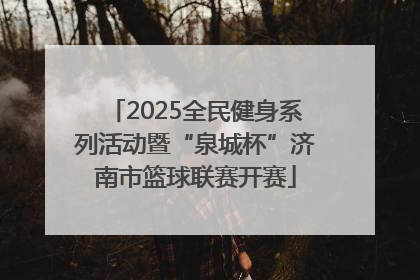 2025全民健身系列活动暨“泉城杯”济南市篮球联赛开赛